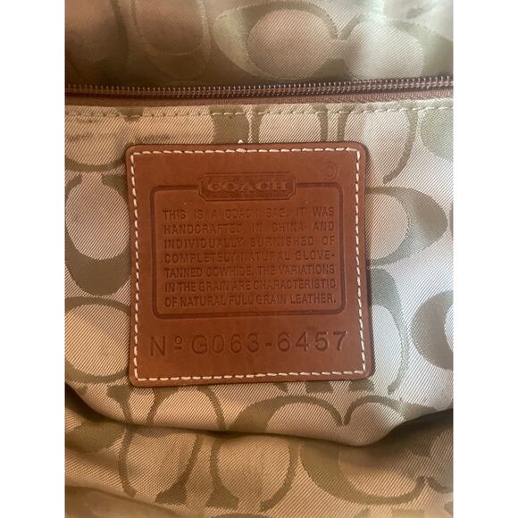 Vintage COACH Legacy Lexington Briefcase AS-IS w WEAR Messenger Bag Leather 6457 - Picture 5 of 7